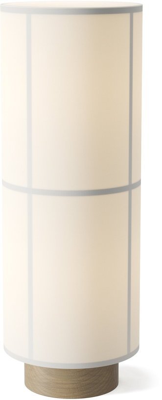 Lampadaire en lin blanc 83cm Hashira - Audo - The Cool Republic