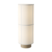 Lampadaire en lin blanc 83cm Hashira - Audo - The Cool Republic