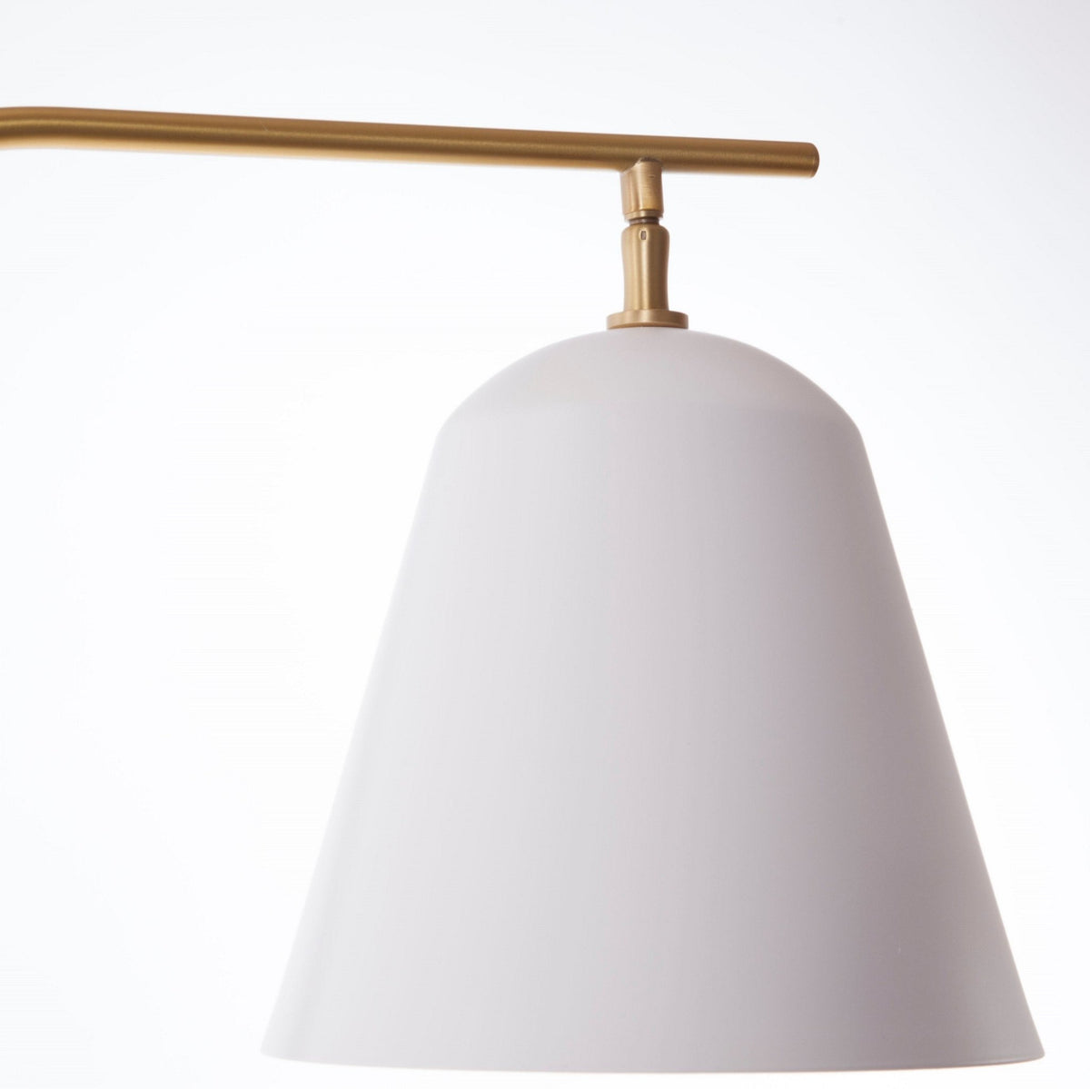 Lampadaire en marbre blanc Line Two - Norr11 - The Cool Republic