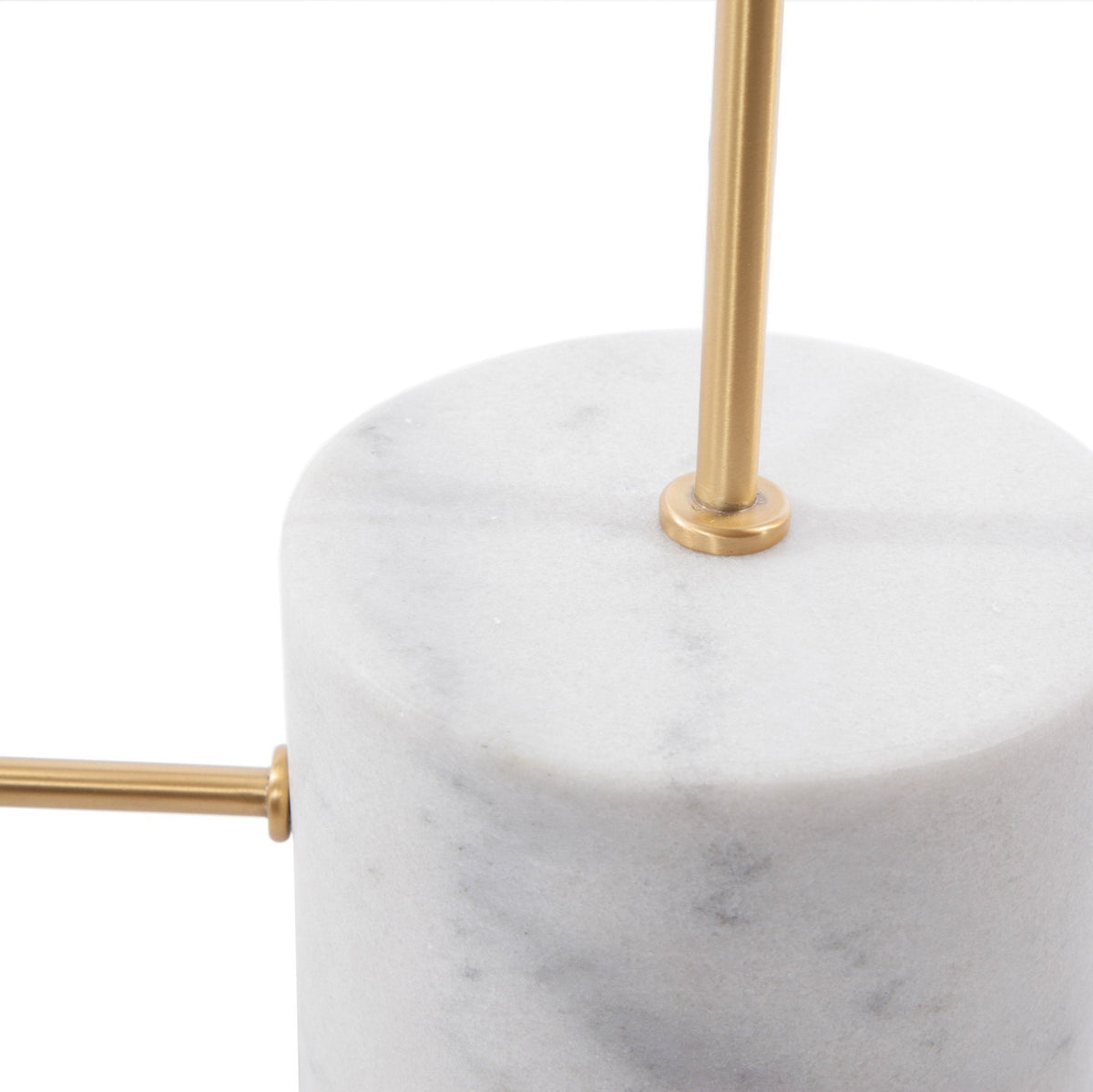 Lampadaire en marbre blanc Line Two - Norr11 - The Cool Republic