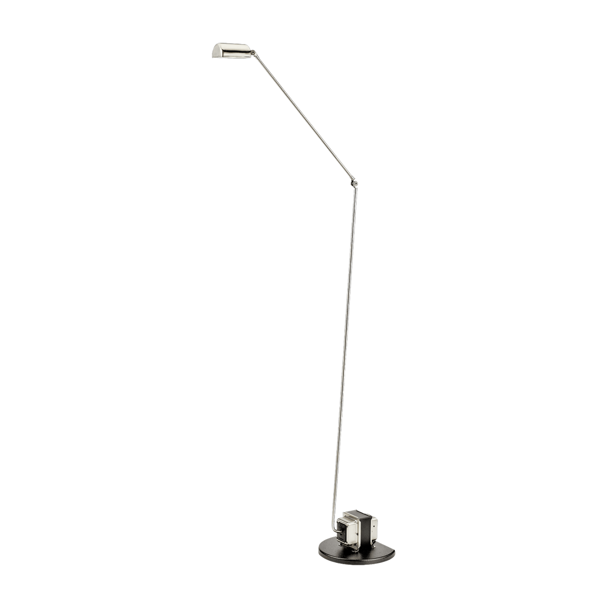 Lampadaire en métal argenté Daphine Halogène Terra - Lumina - The Cool Republic