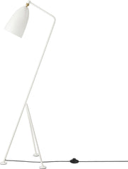 Lampadaire en métal blanc albâtre Gräshoppa - Gubi