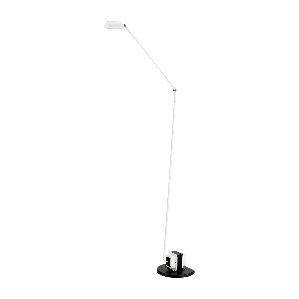 Lampadaire en métal blanc mat Daphine Terra - Lumina - The Cool Republic