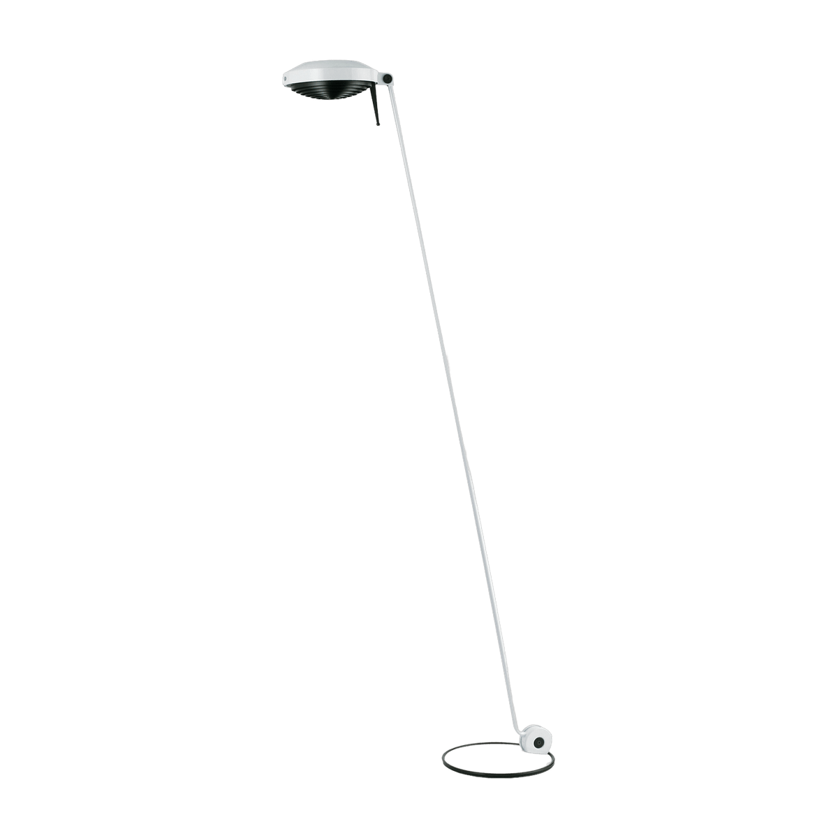 Lampadaire en métal blanc mat Elle 1 - Lumina - The Cool Republic