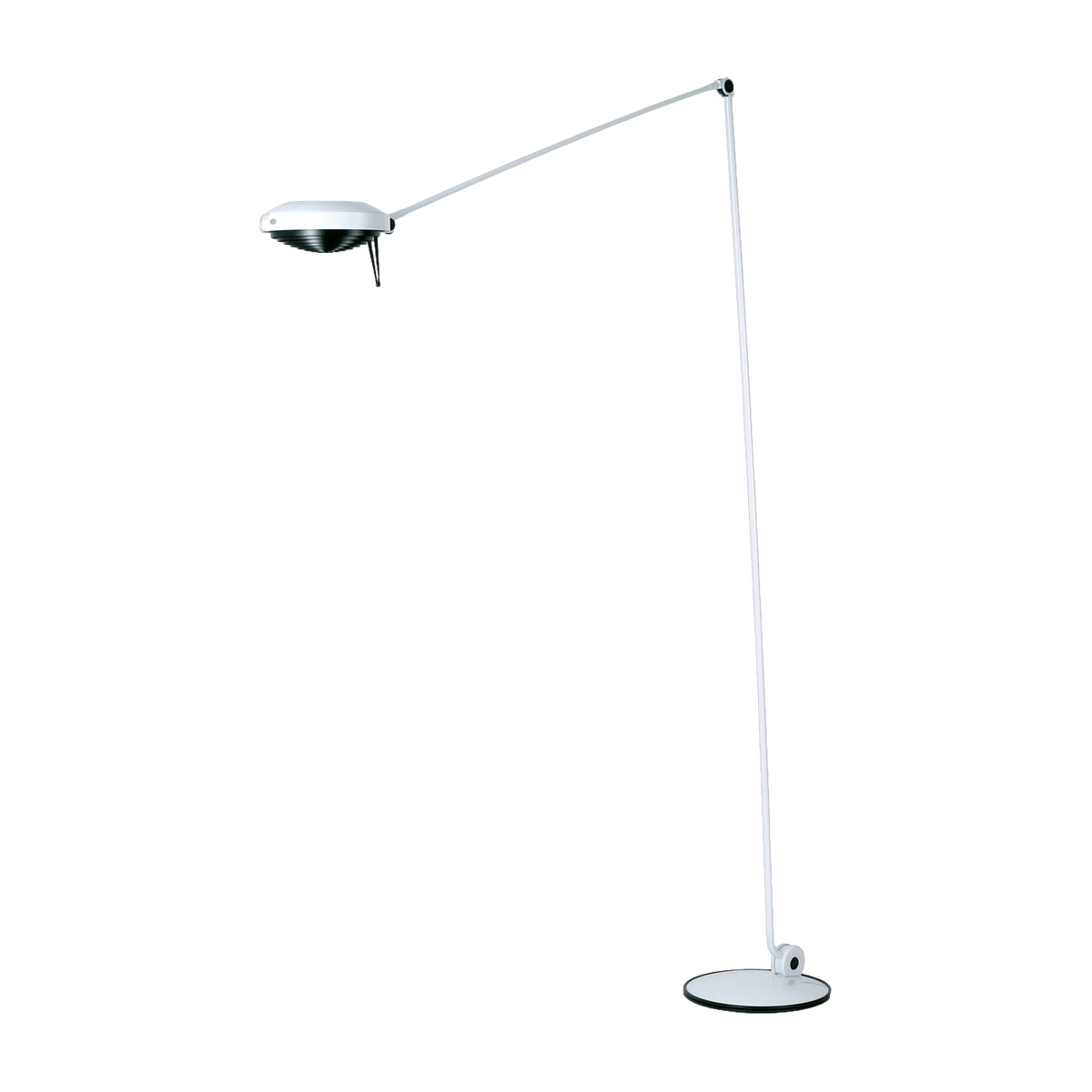 Lampadaire en métal blanc mat Elle - Lumina - The Cool Republic