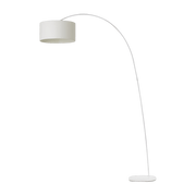 Lampadaire en métal blanc Papua - Faro Barcelona - The Cool Republic