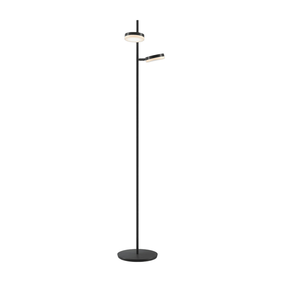 Lampadaire en métal noir 145 cm Fad - Maytoni - The Cool Republic