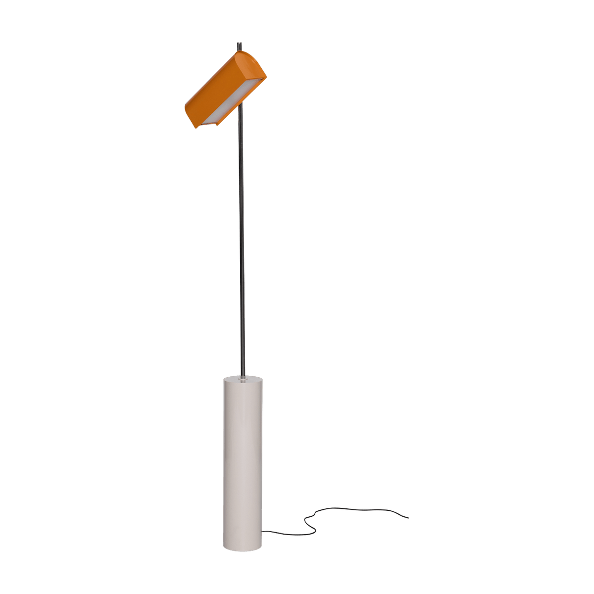 Lampadaire en métal orange Reflector - Hübsch - The Cool Republic
