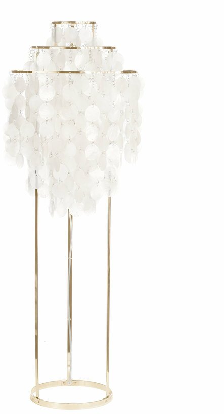 Lampadaire en métal plaqué laiton Fun 1 STM - Verpan - The Cool Republic