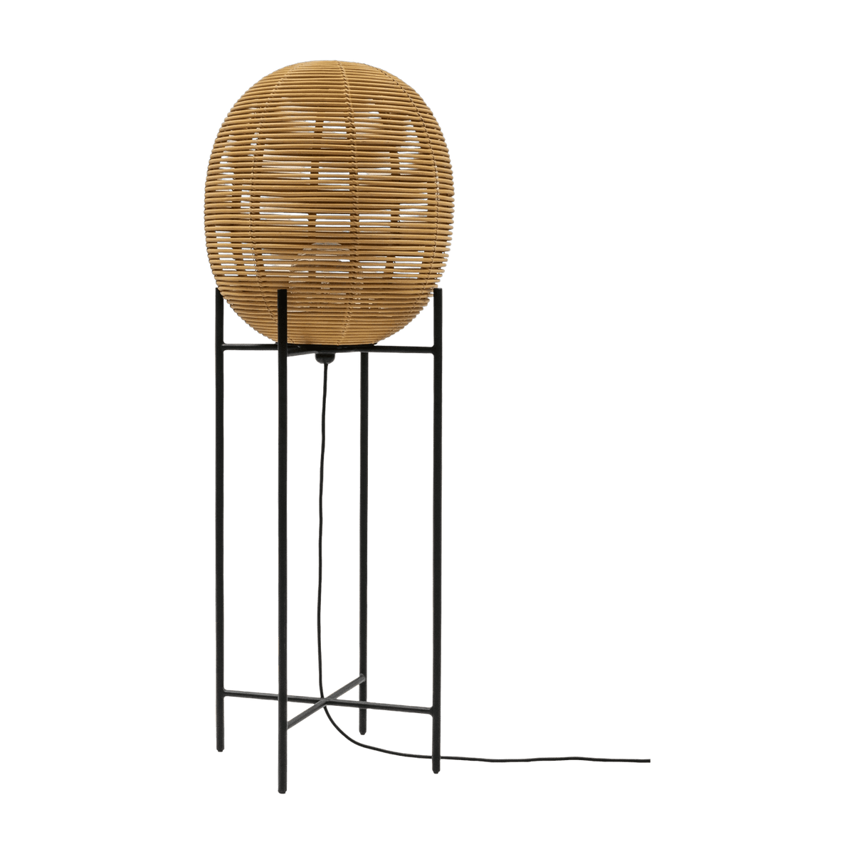 Lampadaire en rotin 115 cm Sari - Vincent Sheppard - The Cool Republic