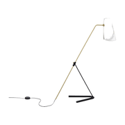 Lampadaire G21 Noir et Blanc Pierre Guariche - Sammode - The Cool Republic