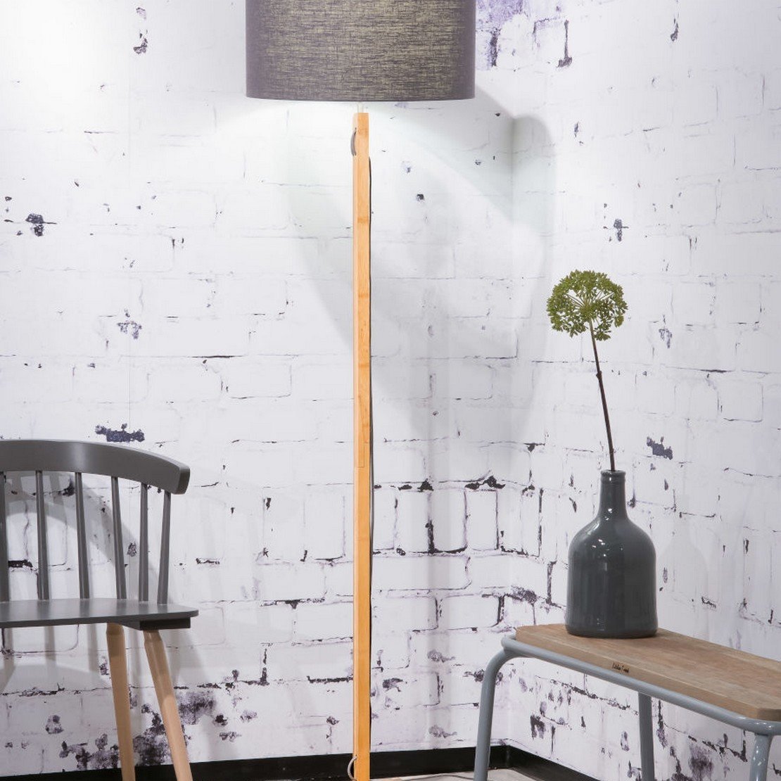 Lampadaire gris foncé Fuji - Good & Mojo - The Cool Republic