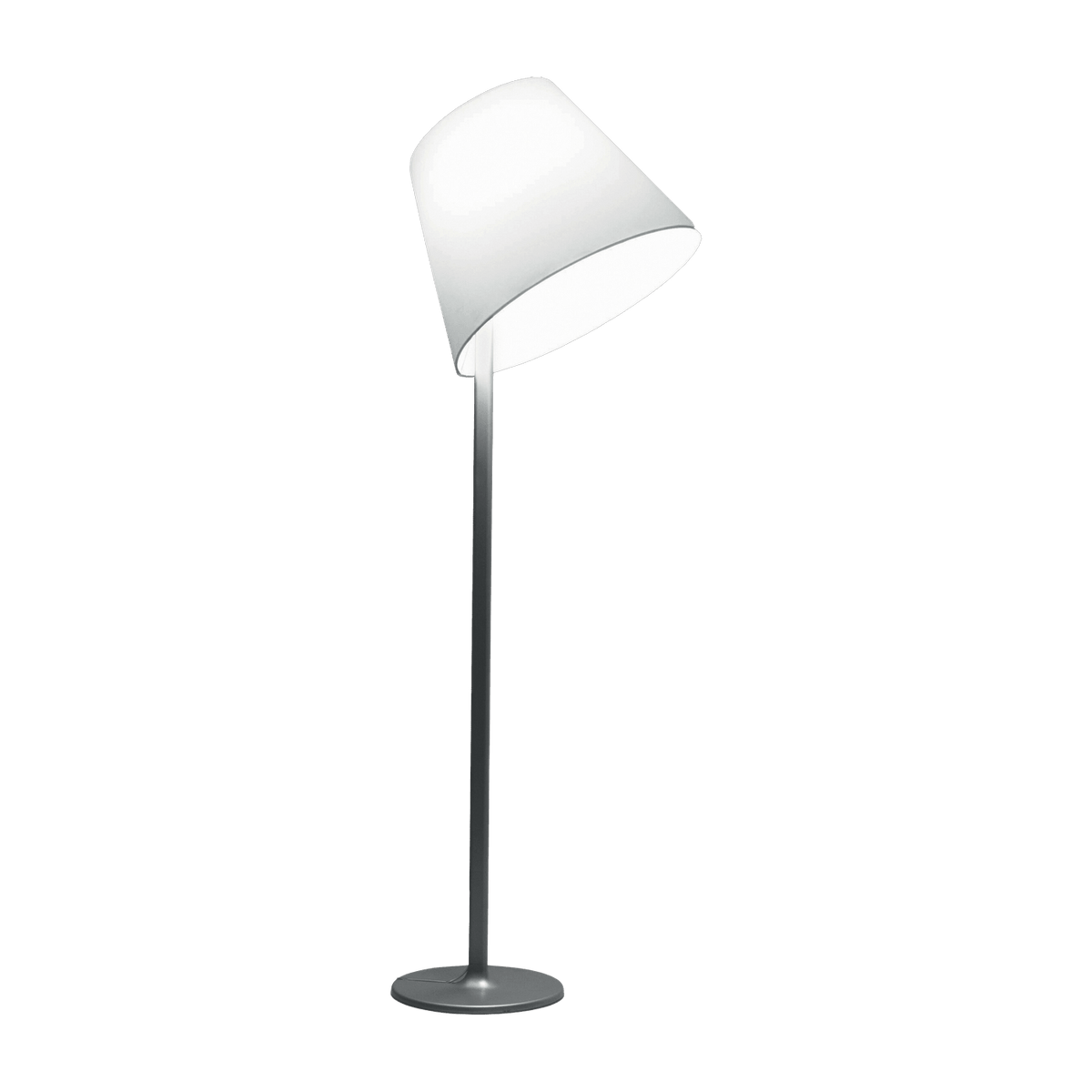 Lampadaire gris Melampo - Artemide - The Cool Republic