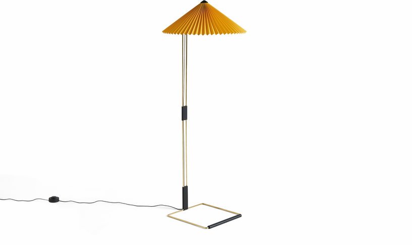 Lampadaire jaune 50 x 129 cm Matin - HAY - The Cool Republic