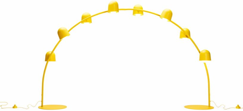 Lampadaire jaune Big Lebow - Fatboy - The Cool Republic
