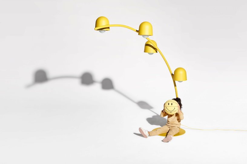 Lampadaire jaune Big Lebow - Fatboy - The Cool Republic