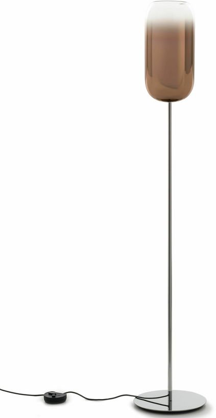 Lampadaire marron cuivré Gople - Artemide - The Cool Republic