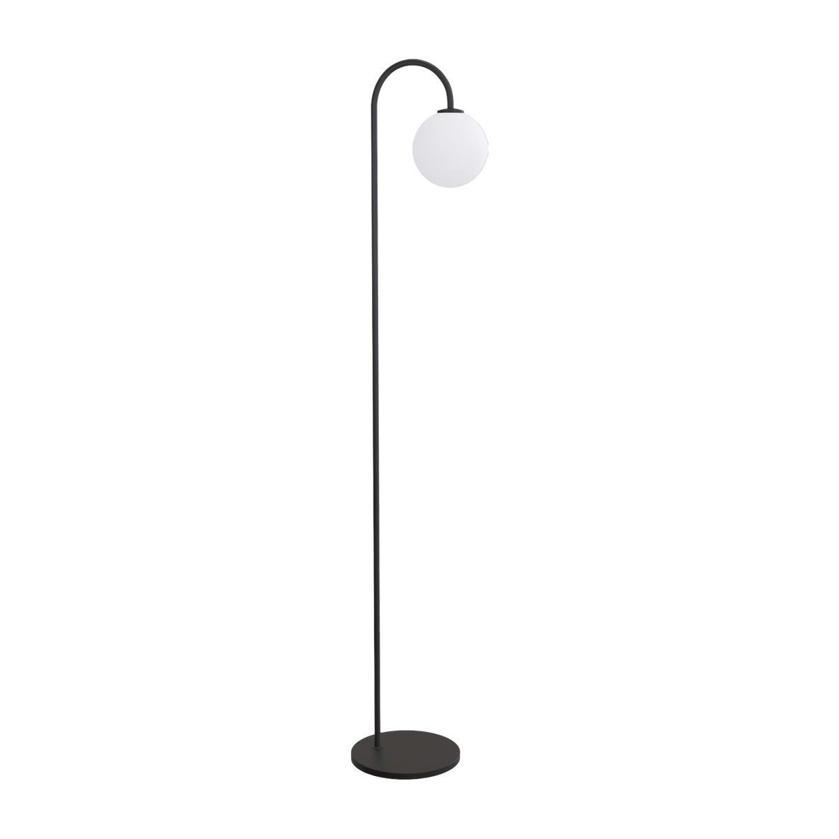 Lampadaire noir 136 cm Ballon - Herstal - The Cool Republic