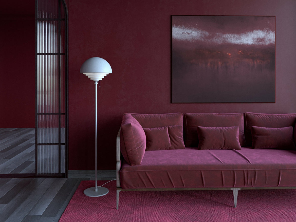 Lampadaire noir 150 cm Motown - Herstal - The Cool Republic