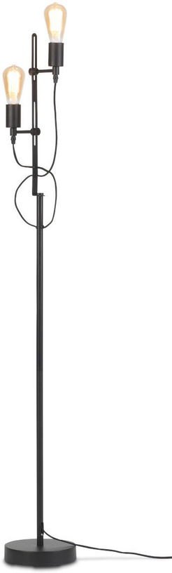 Lampadaire noir ajustable 2 lampes Seattle - It's about Romi - The Cool Republic