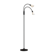 Lampadaire noir Cut double - Herstal - The Cool Republic