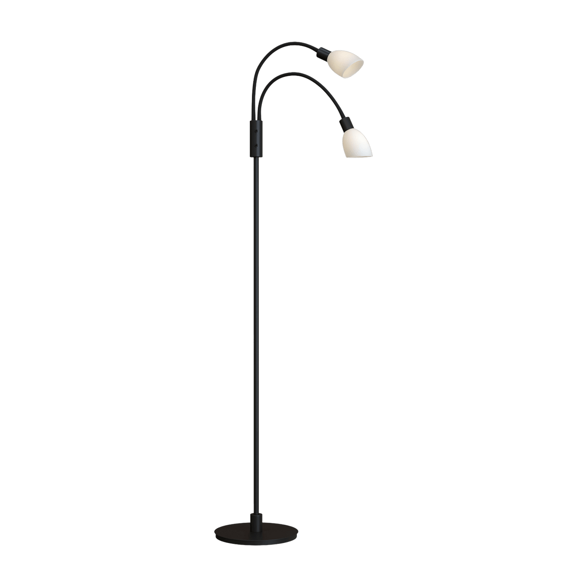 Lampadaire noir Cut double - Herstal - The Cool Republic