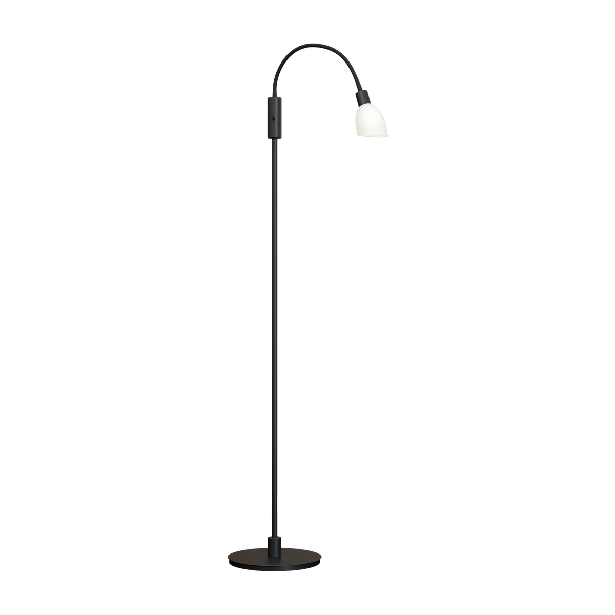 Lampadaire noir Cut single - Herstal - The Cool Republic