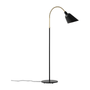 Lampadaire noir détail laiton Bellevue - &tradition - The Cool Republic