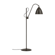 Black brass floor lamp 21cm BL3 - Gubi - The Cool Republic