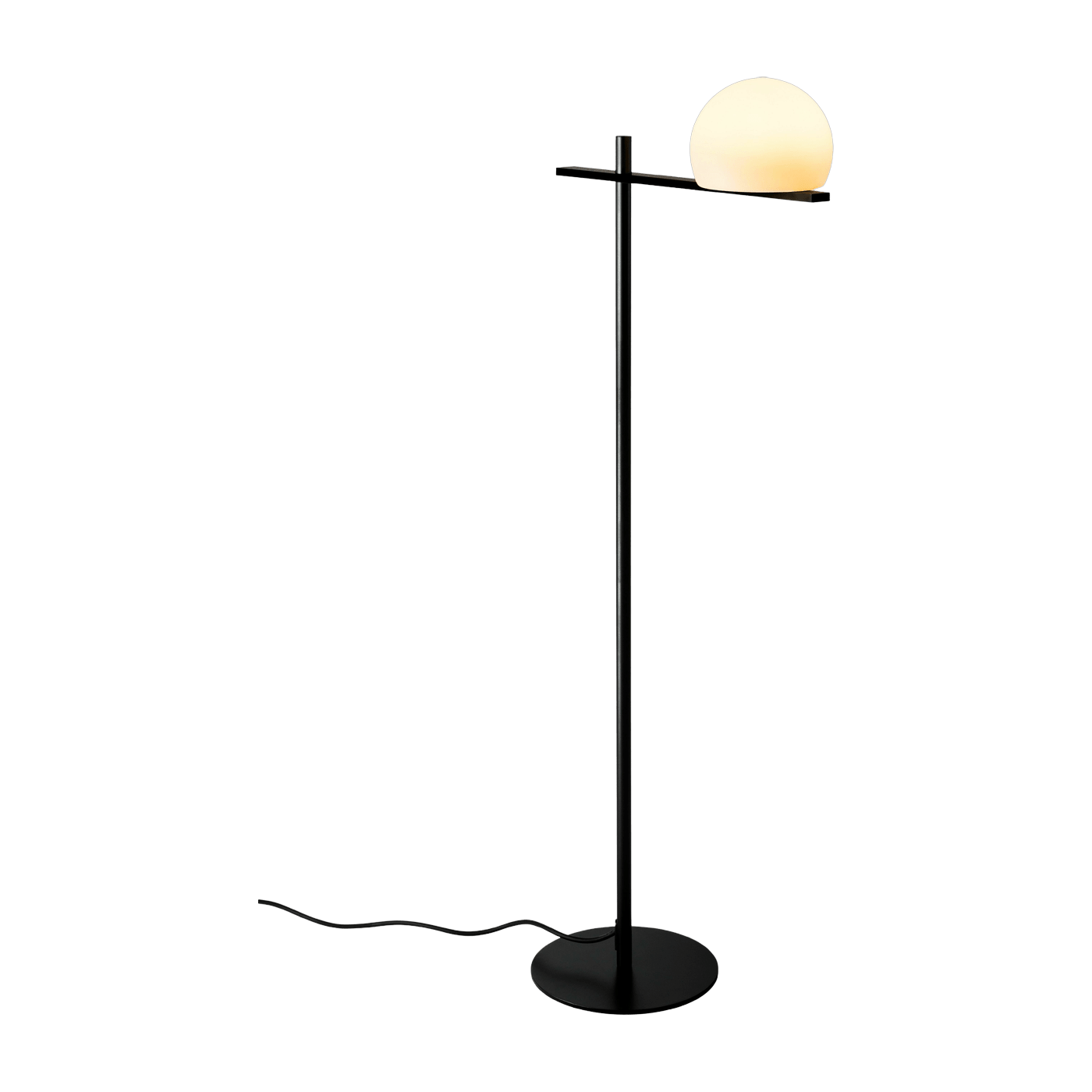 Lampadaire noir Indoor Circ - Estiluz - The Cool Republic