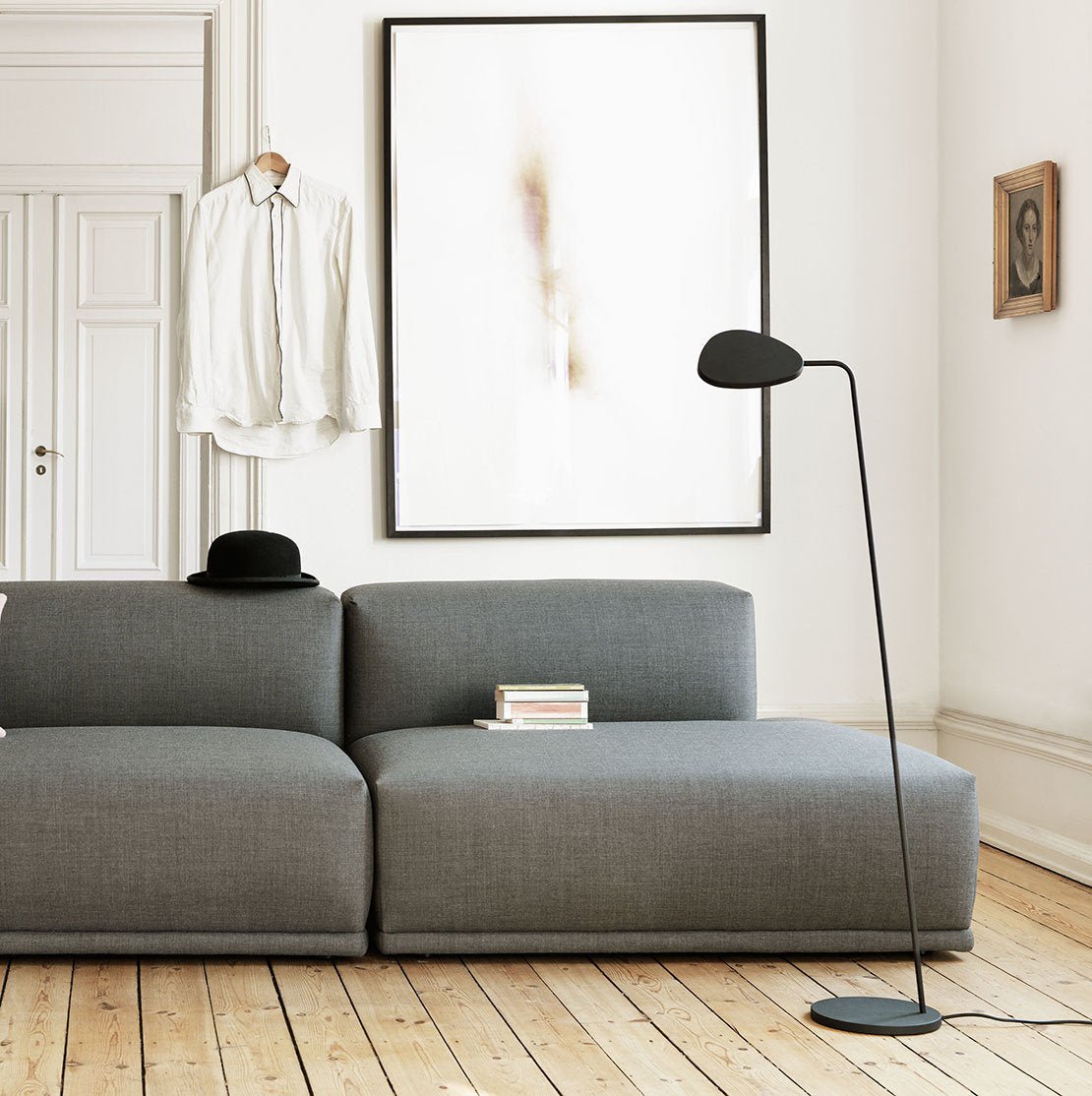 Lampadaire noir Leaf - Muuto - The Cool Republic