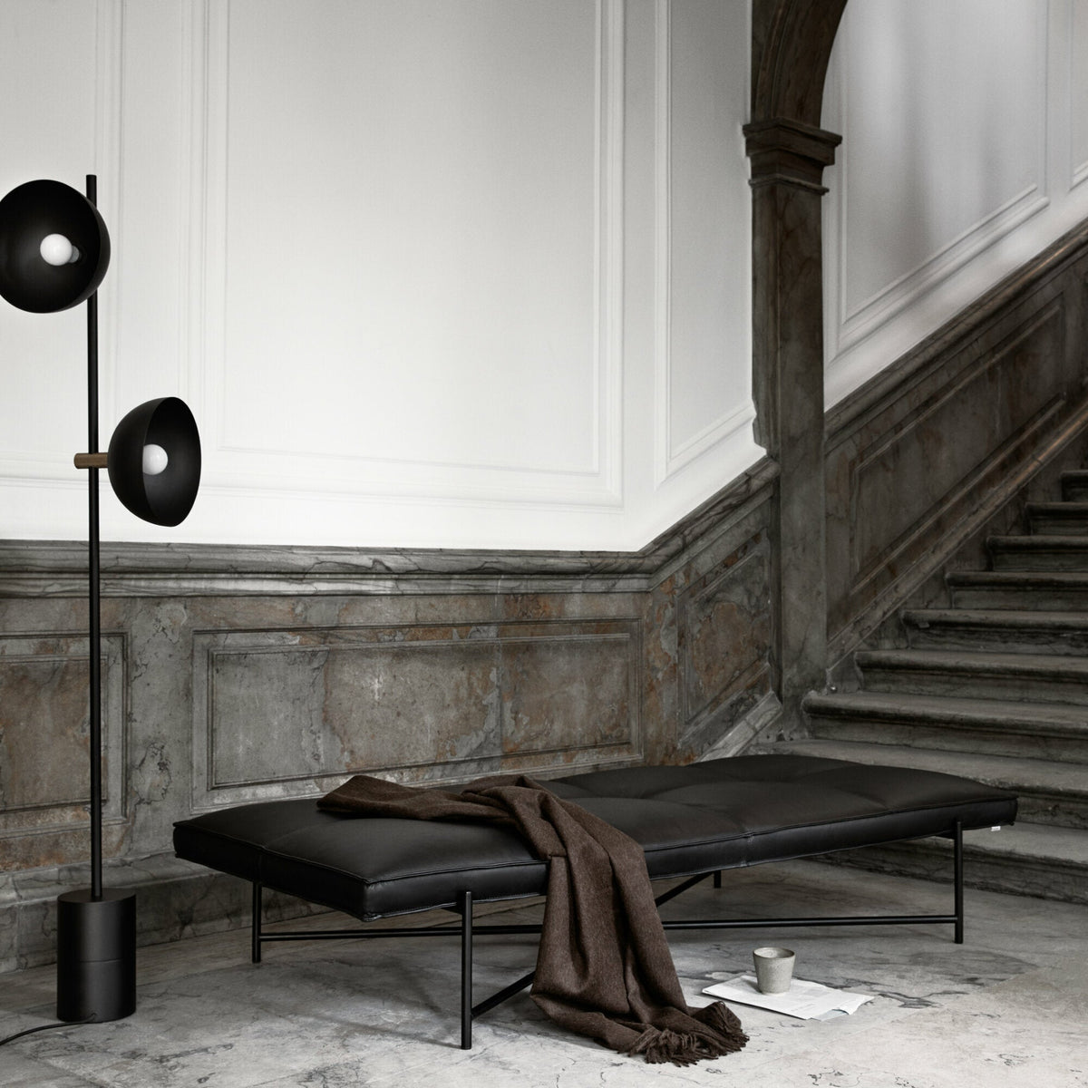 Lampadaire noir studio - HANDVÄRK - The Cool Republic