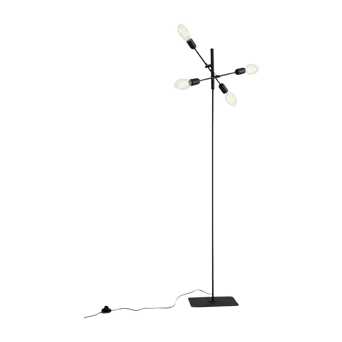 Lampadaire noir Twigo 4 - Custom Form - The Cool Republic