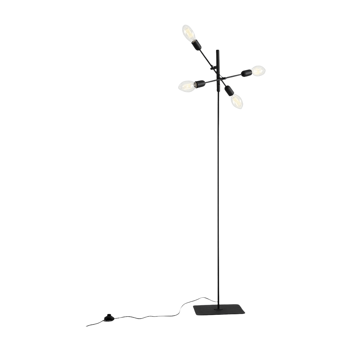 Lampadaire noir Twigo 4 - Custom Form - The Cool Republic