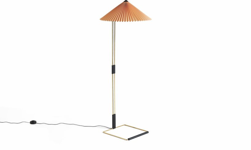 Lampadaire pêche 50 x 129 cm Matin - HAY - The Cool Republic