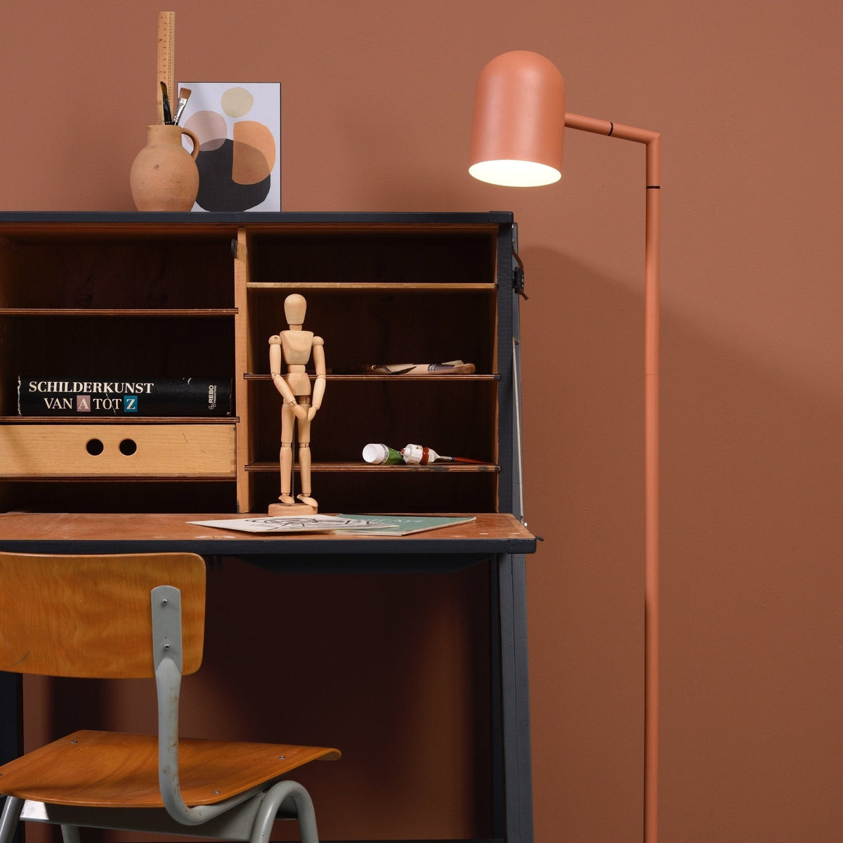 Lampadaire terracotta Marseille - It's about Romi - The Cool Republic