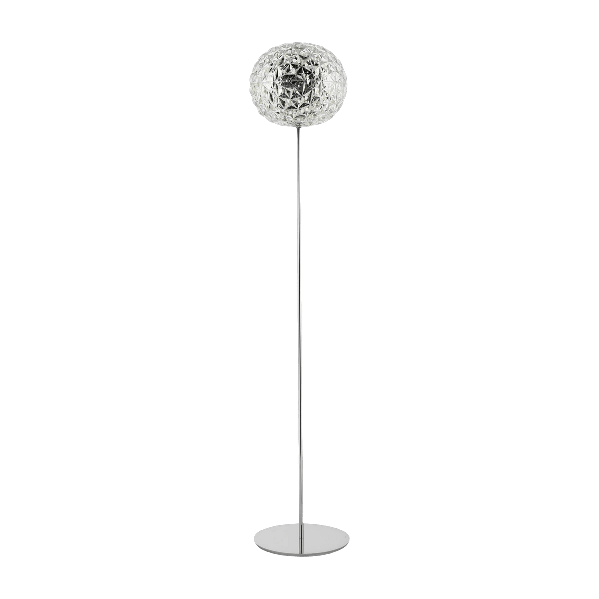 Lampadaire transparent 160 cm Planet - Kartell - The Cool Republic