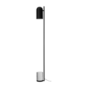 Lampadaire verre et noir Luceo - Aytm - The Cool Republic