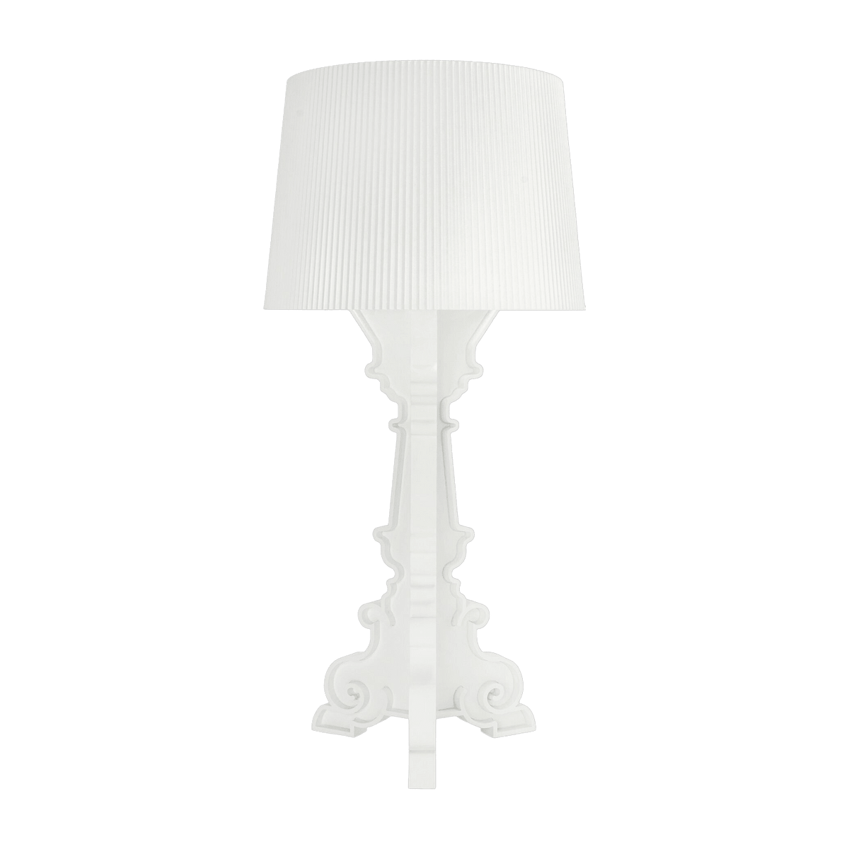 Lampe à hauteur réglable blanc mat Bourgie - Kartell - The Cool Republic