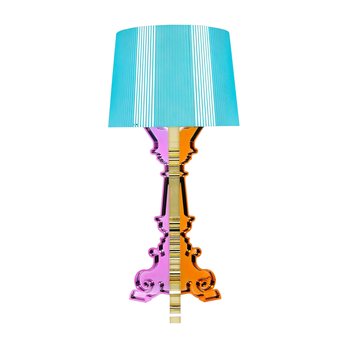 Lampe à hauteur réglable bleu Bourgie - Kartell - The Cool Republic