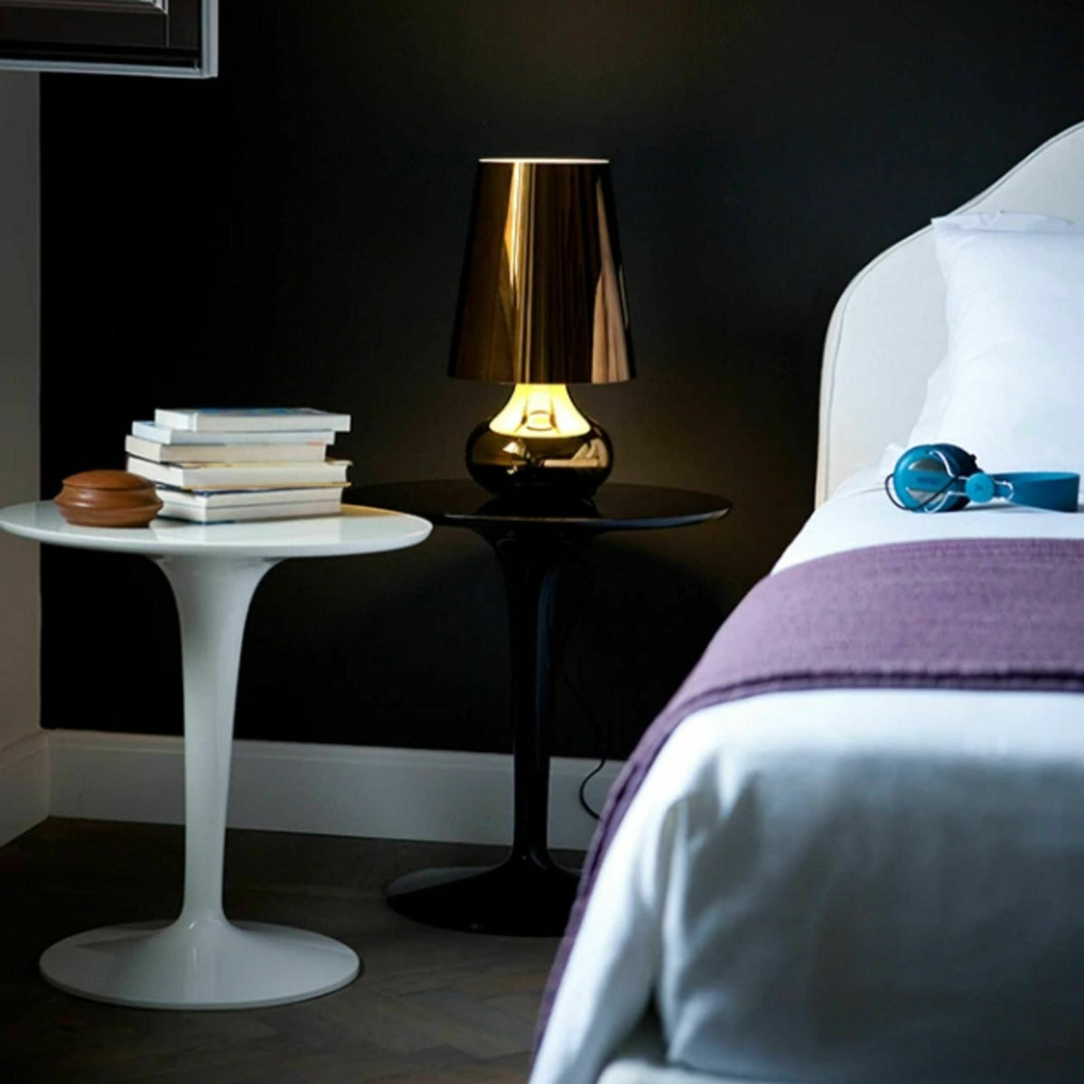 Lampe à poser argentée Cindy - Kartell - The Cool Republic