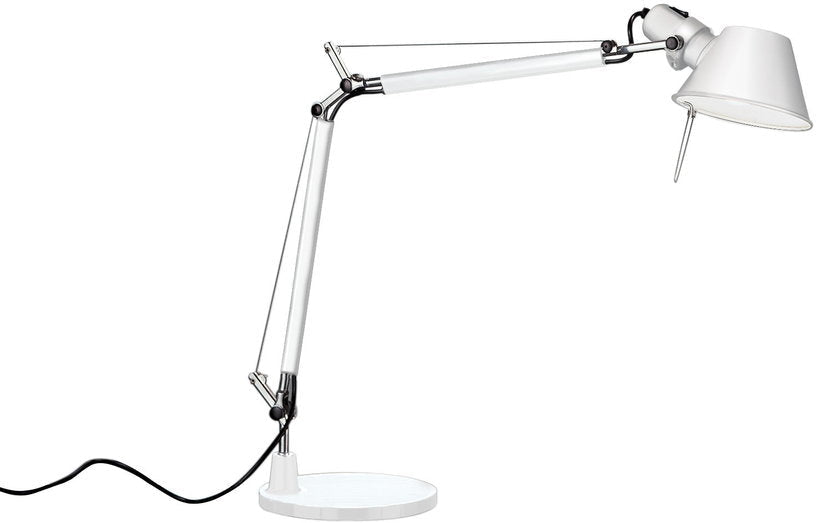 Lampe à poser blanc brillant Tolomeo Micro table - Artemide - The Cool Republic