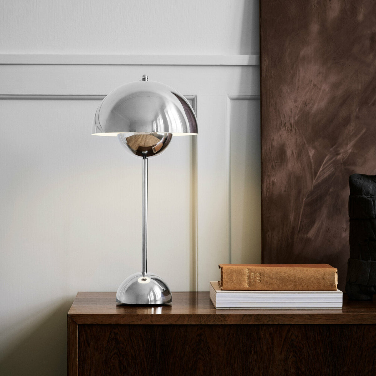 Lampe à poser blanc mat Flowerpot VP3 - &tradition - The Cool Republic