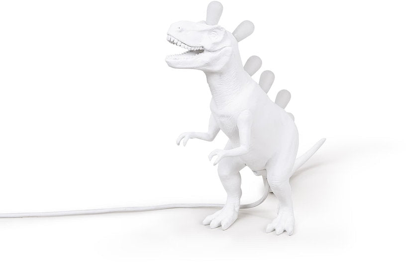 Lampe à poser blanche 13 x 33,5 cm T - Rex Jurassic - Seletti - The Cool Republic