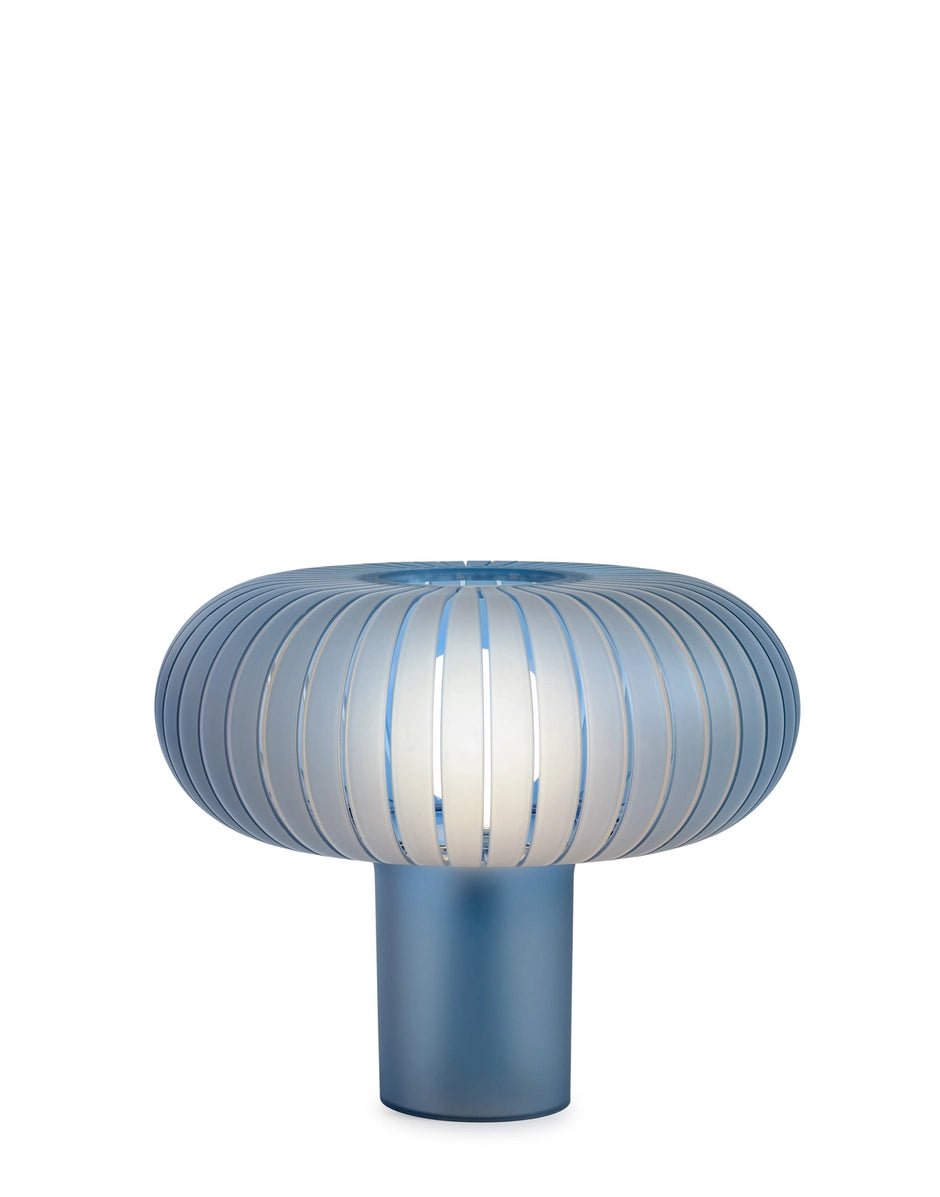 Lampe à poser bleu glacée 50 cm Teresa Frozen - Kartell - The Cool Republic