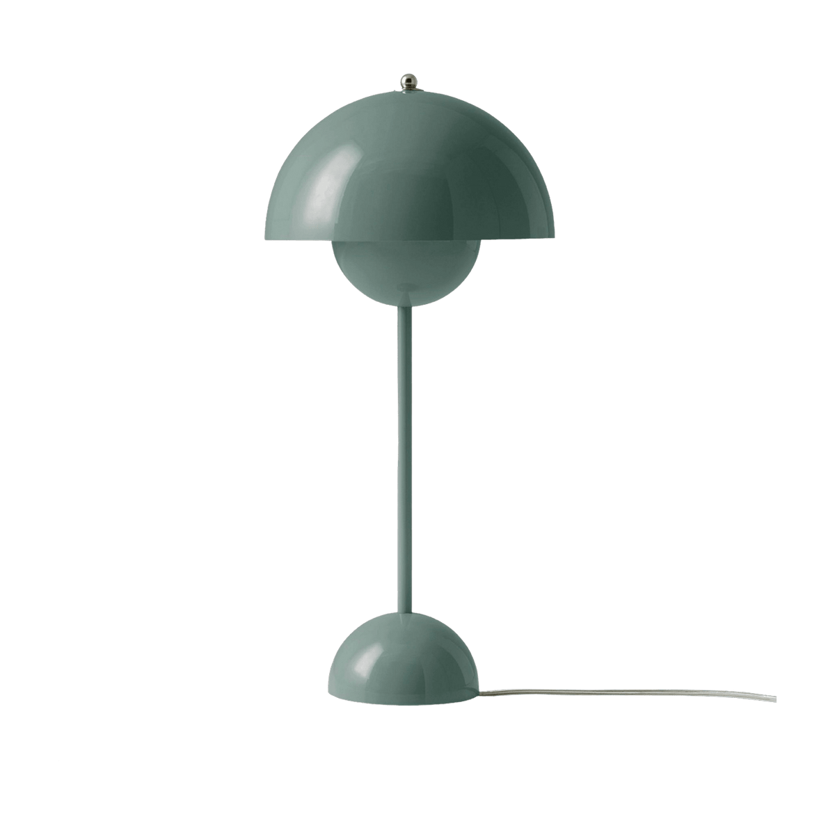 Lampe à poser bleu stone Flowerpot VP3 - &tradition - The Cool Republic