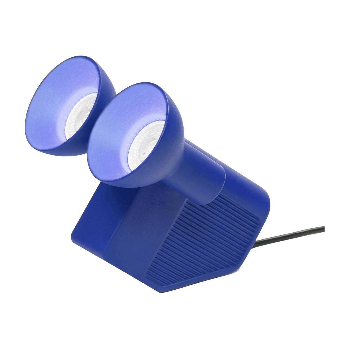 Lampe à poser bleue 21 cm Olo - Moustache - The Cool Republic