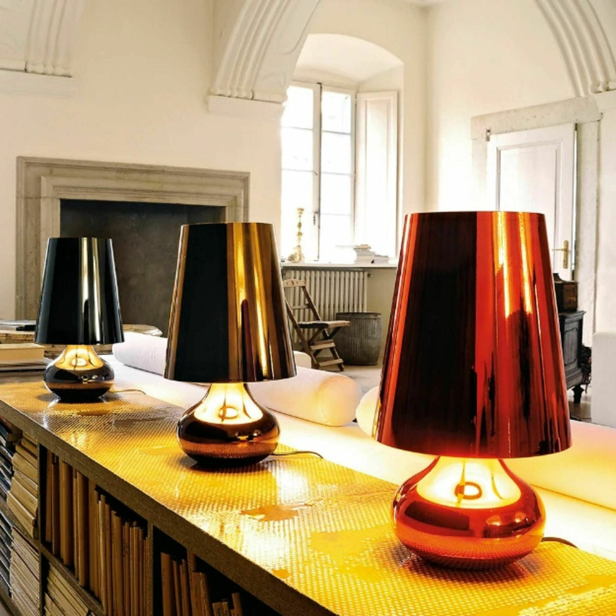 Lampe à poser bronze Cindy - Kartell - The Cool Republic