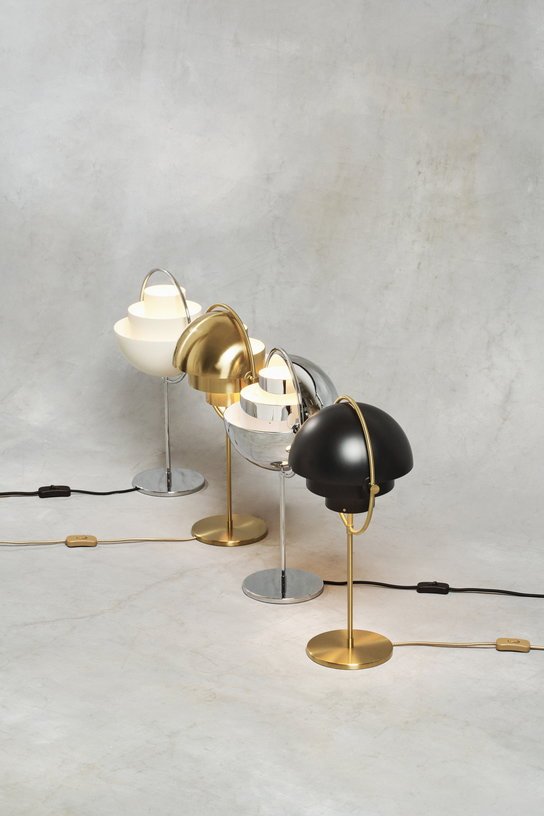 Lampe à poser chrome Multi - Lite - Gubi - The Cool Republic