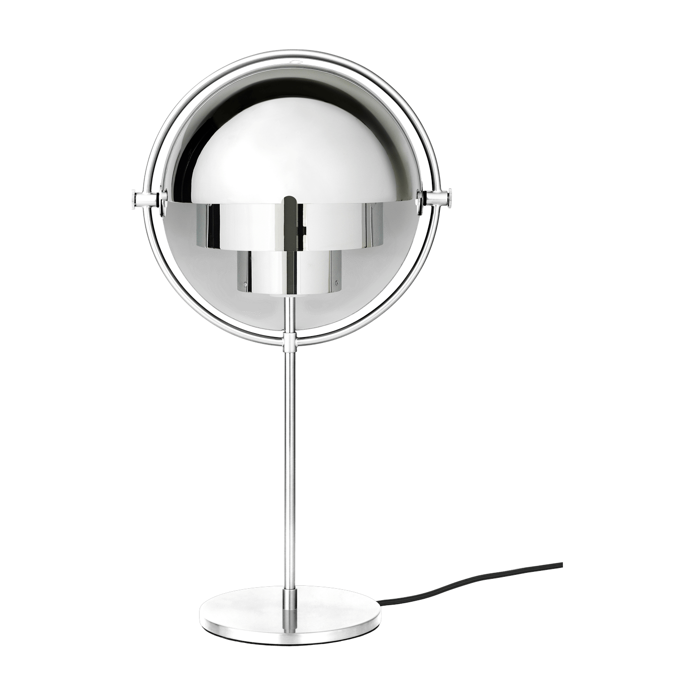 Lampe à poser chrome Multi-Lite - Gubi - The Cool Republic